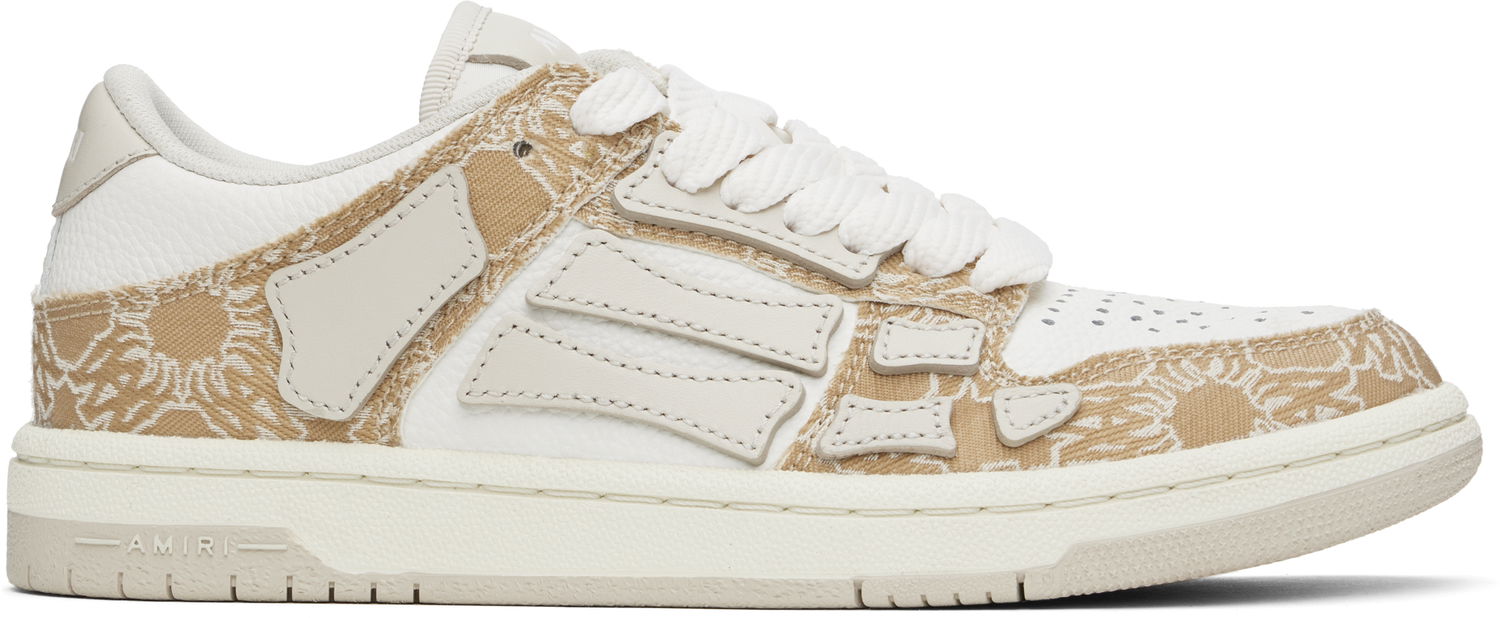 Sneakers og sko AMIRI MA Quad Skel Low Top Beige | AWFOSR1090, 0
