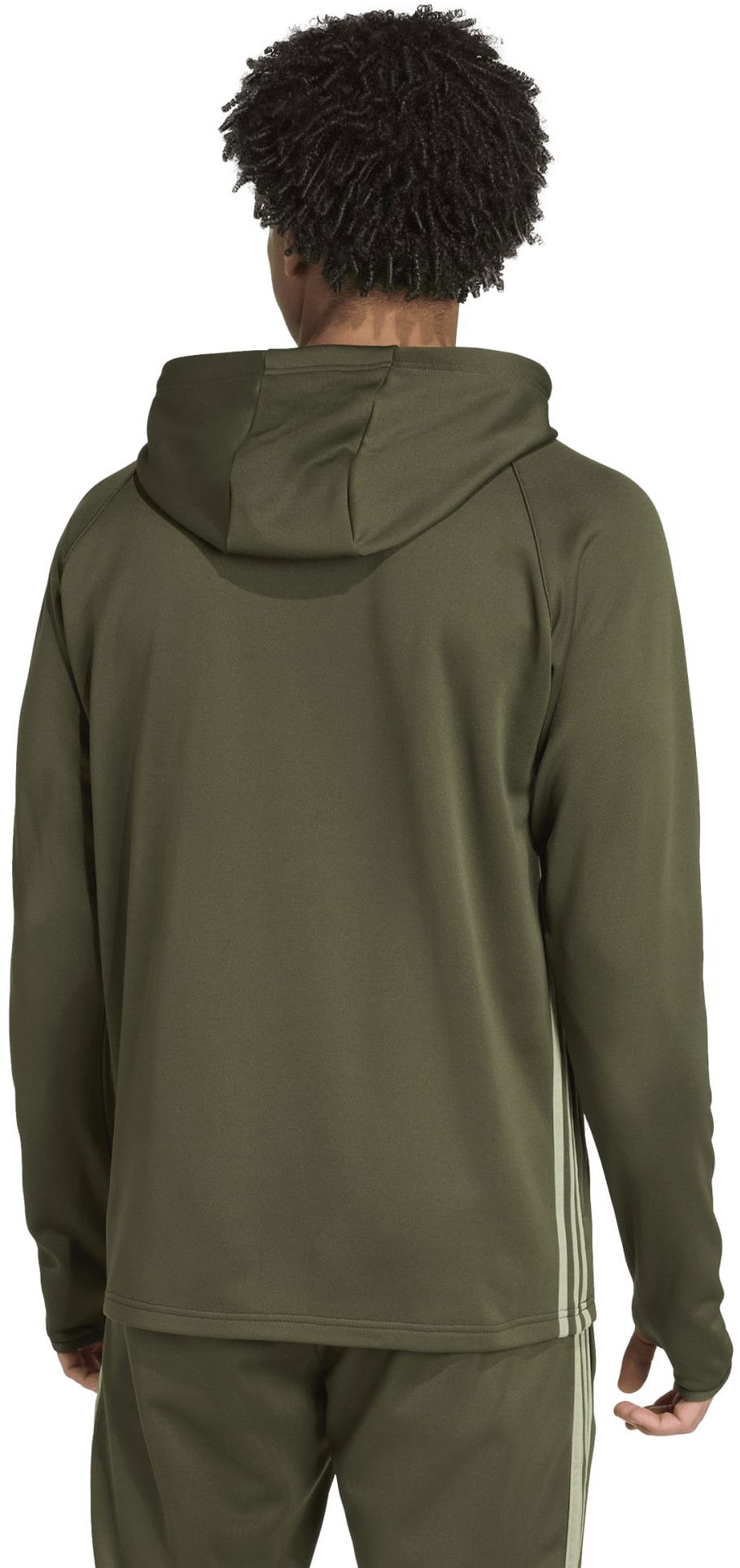 Sweatshirt adidas Performance Tiro 25 Essentials Winterized Training Hoodie Grøn | JW4589, 1