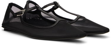 Kjole The Attico Attico Juno Ballerina Flats Sort | 250WSH00858 PAA082AA, 3