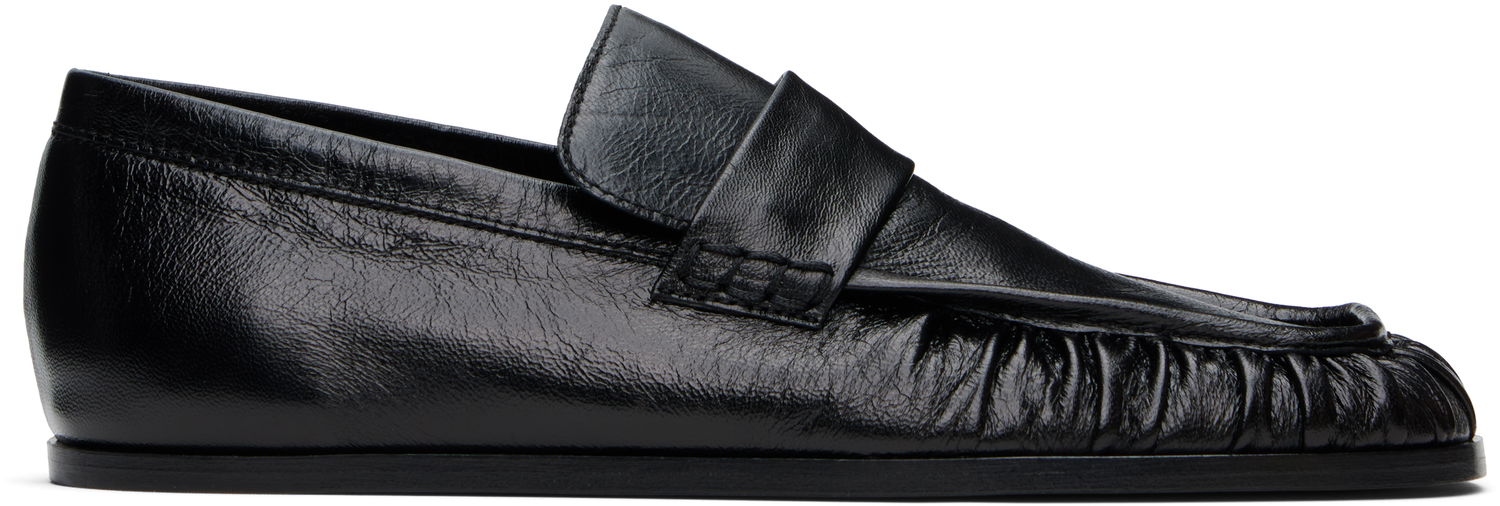 Tøj Jil Sander Jil Sander Leather Loafers Sort | J16WR0022_P4835, 0