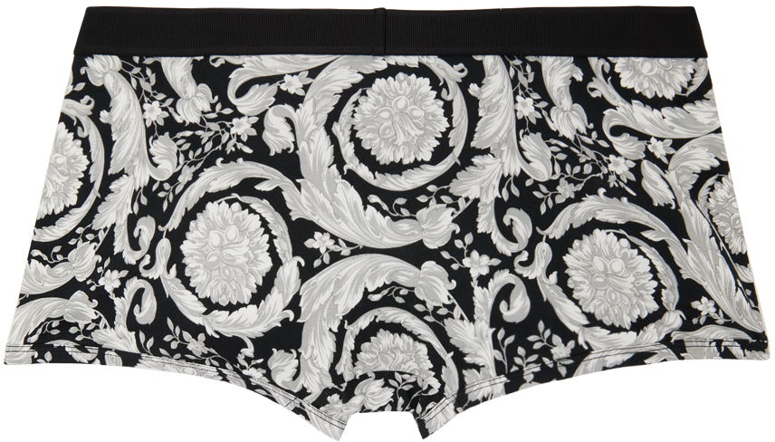 Boksere Versace Versace Printed Boxers Sort | 1014038_1A11603, 1