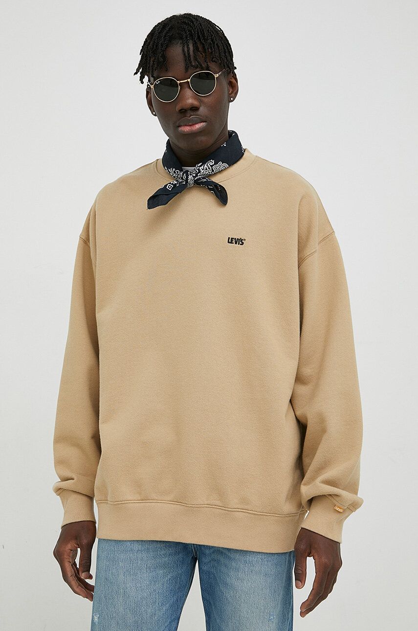 Sweatshirt Levi's Gold Tab x Crewneck Sweatshirt Beige | A3770.0012, 0