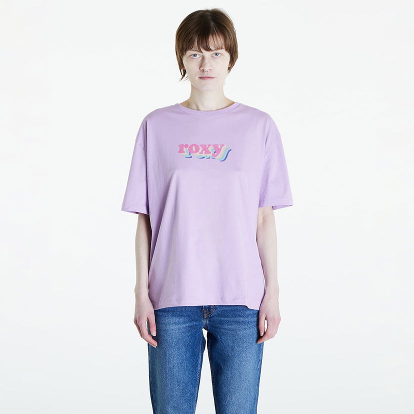 T-shirt Roxy Sand Under The Sky Purple Lilla | ERJZT05656-PKL0