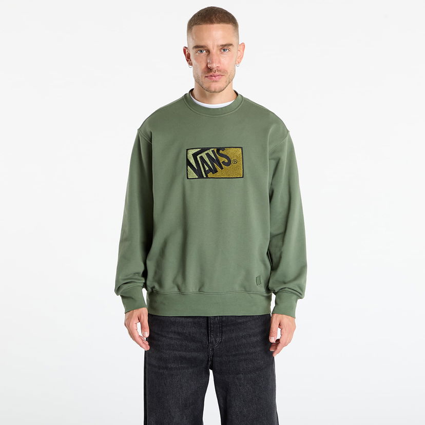 Sweatshirt Vans Vans Original Standards Sweatshirt Grøn | VN000P8CEN61