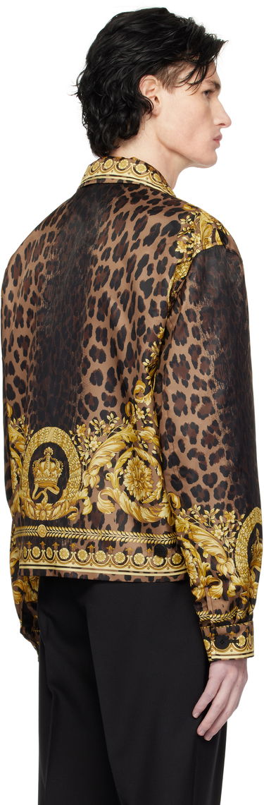 Jakke Versace Wild Barocco Print Blouson Jacket Sort | 1016717_1A12366, 2