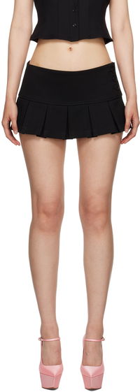 Guizio Pleated Miniskirt