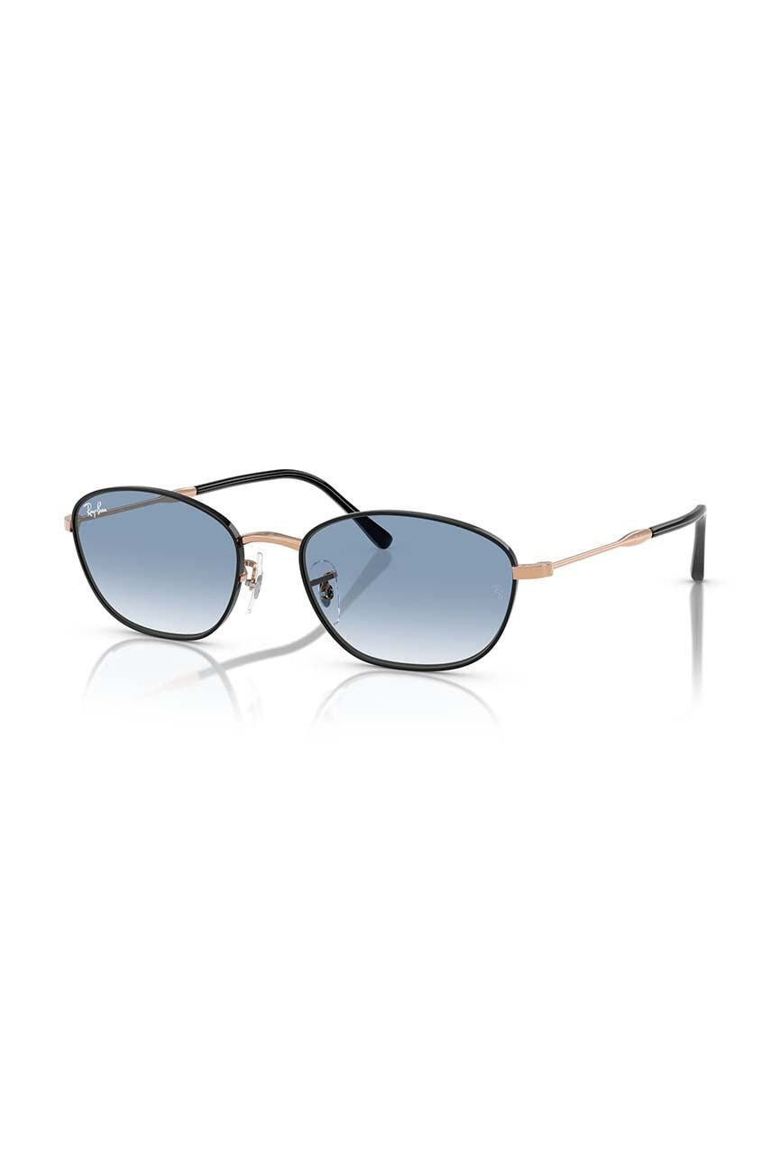 Solbriller Ray-Ban Ray-Ban Oval Sunglasses 3749 Sort | 0RB3749, 0