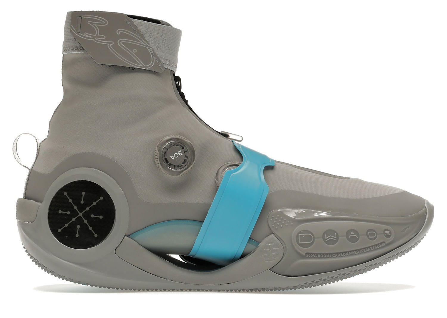Sneakers og sko Li-Ning Way of Wade 9 Infinity Grey Boy Grå | ABER003-4, 0