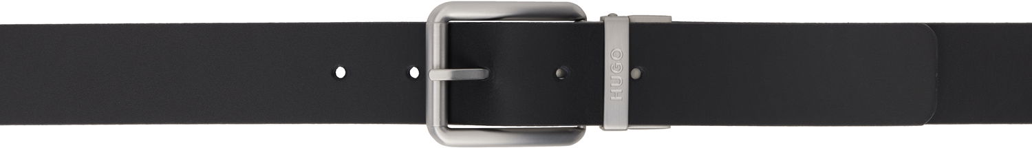 Bælter BOSS HUGO Leather Reversible Belt Sort | 50537093, 0