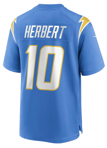 Jersey Nike NFL LOS ANGELES CHARGERS HOME GAME JERSEY JUSTIN HERBERT Blå | 67NM-LCGH-97F-2NL, 2