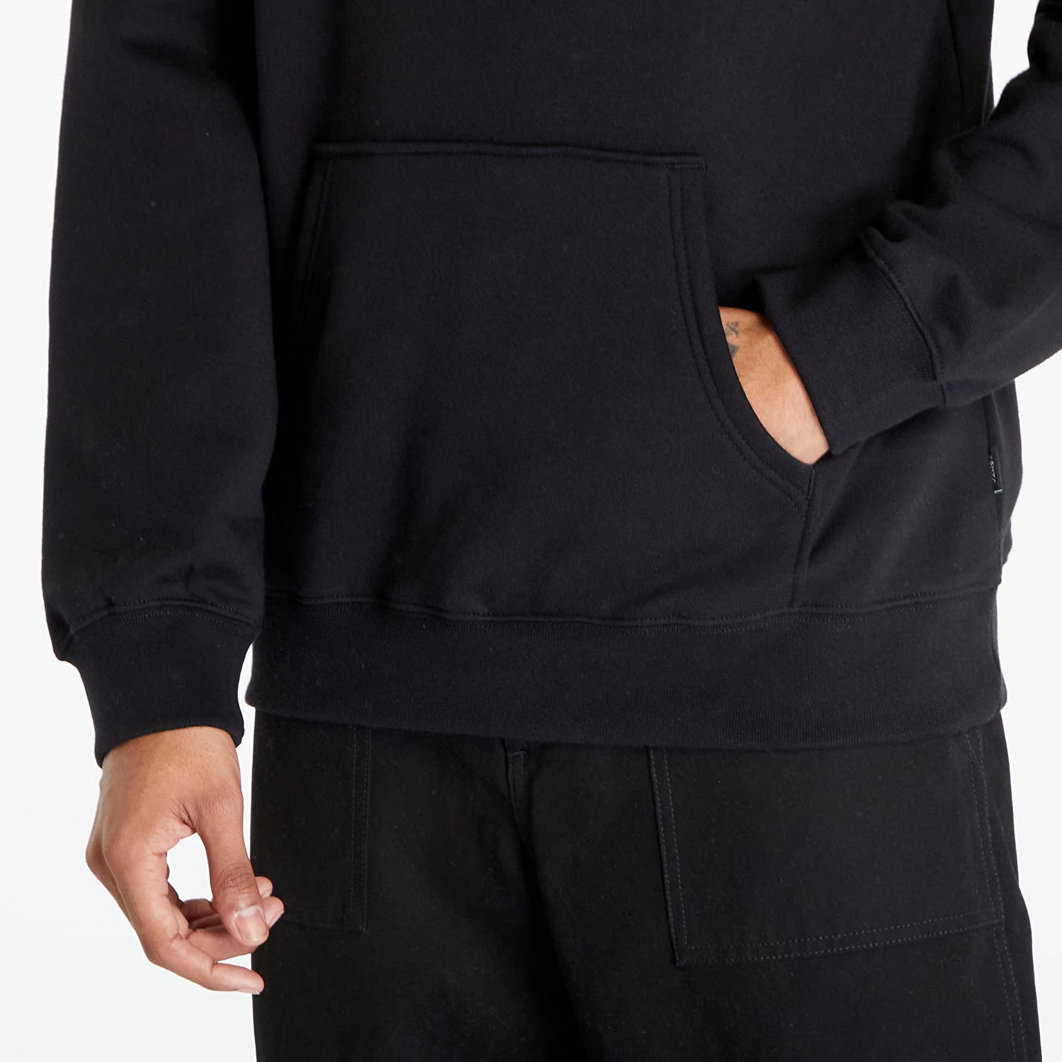 Sweatshirt Vans Freezing Cold Hoodie Sort | VN000AB5BLK1, 1