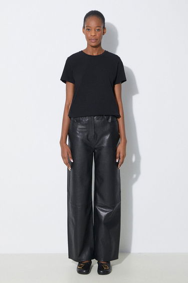 T-shirt Samsoe Samsoe Samsoe Samsoe SOLLY T-Shirt Sort | F00012050, 1