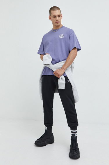 Joggingbukser Converse Embroidered Star Chevron Pant Sort | 10023873-A01, 0