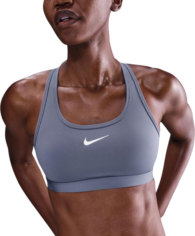 Bh Nike Swoosh Medium Padded Sports Bra Grå | dx6821-499