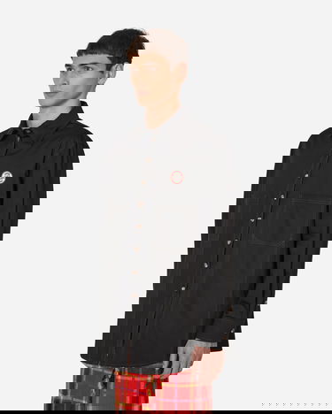 Skjorte CORMIO Georgia Workwear Shirt Sort | CORGEORGIALSTEE BLACK, 3