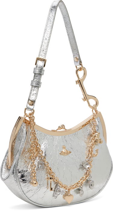 Håndtaske Vivienne Westwood Vivienne Westwood Charm Frame Bag Metalisk | 4B01000PW-L00AC-, 1