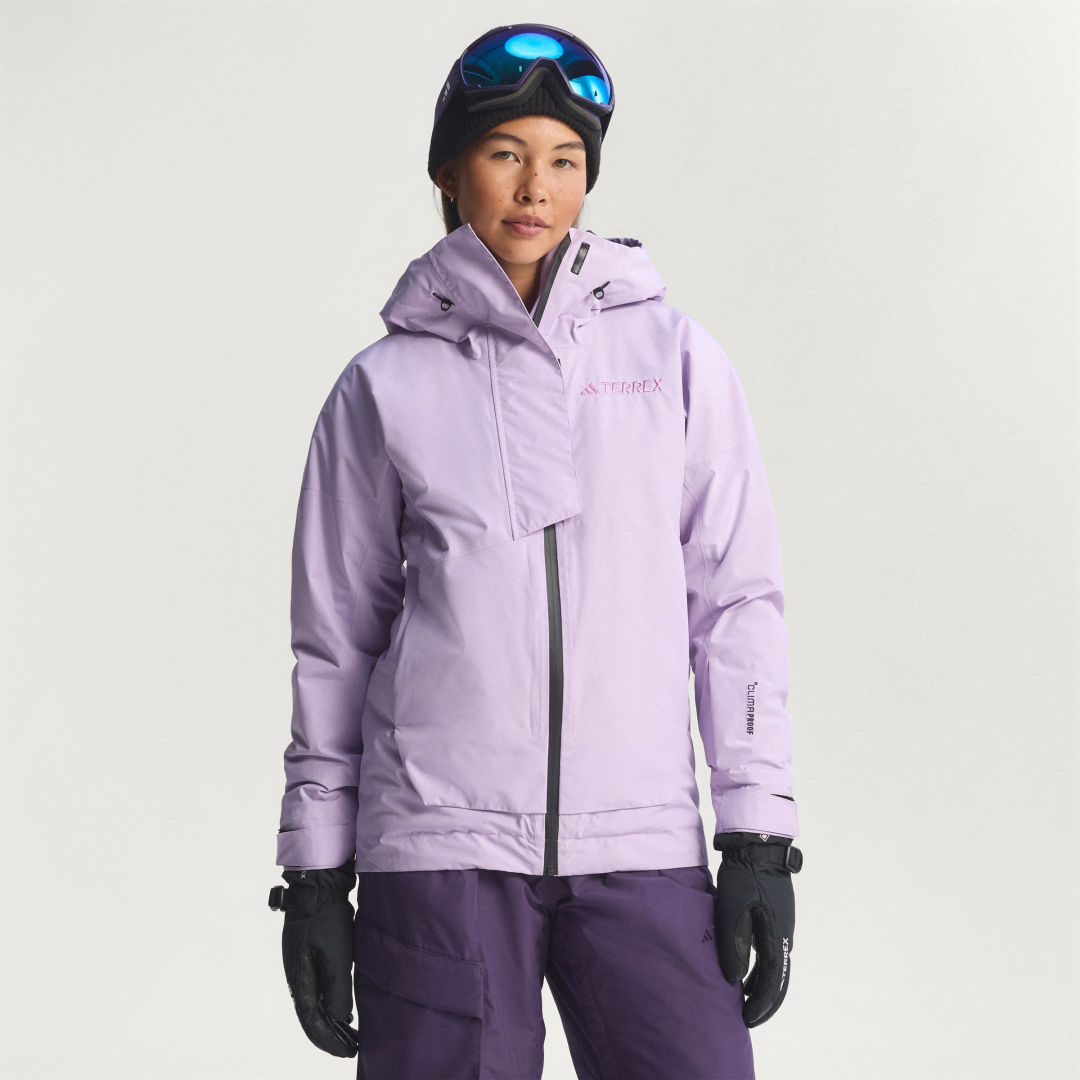 Jakke adidas Performance Xploric 2 Layer Insulated CLIMAPROOF Jacket Lilla | JM3038, 0