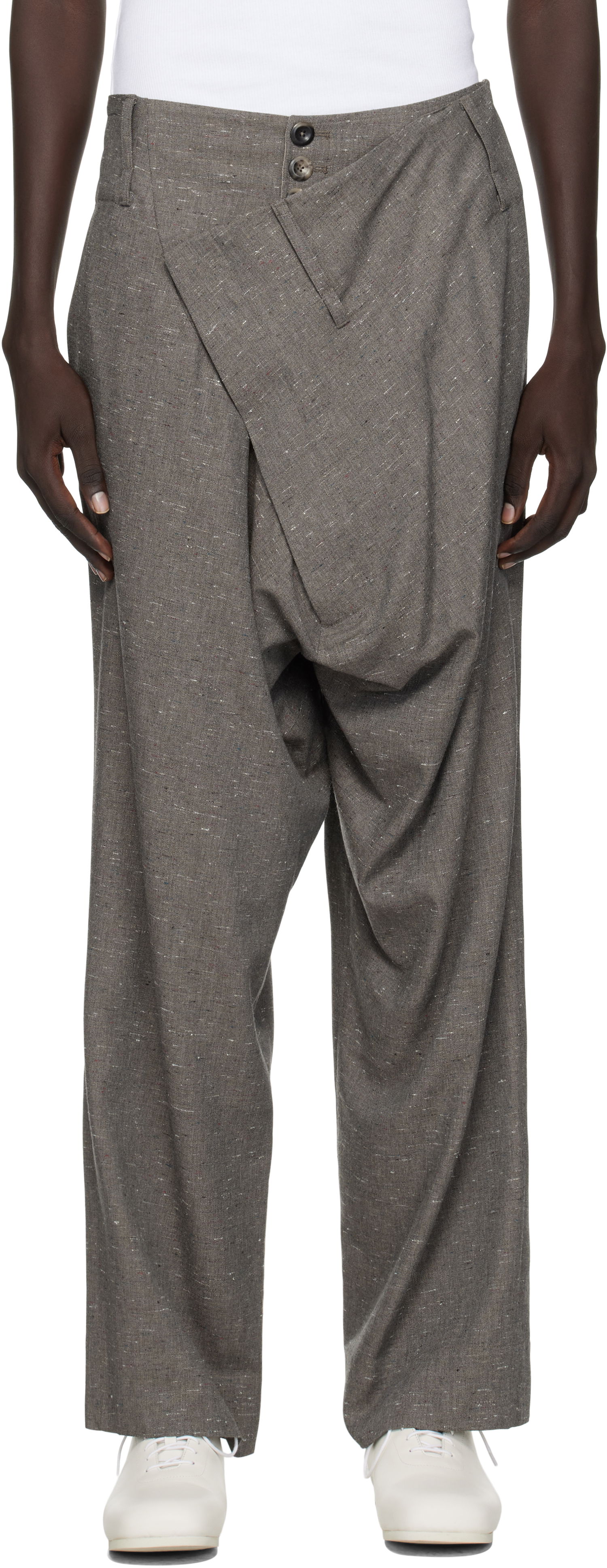 Bukser Vivienne Westwood Vivienne Westwood Inferno Trousers Grå | 2F01001P-W017Q-, 0