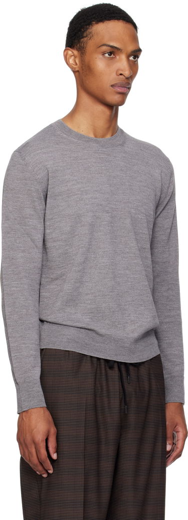 Sweater Maison Margiela MM6 Maison Margiela Elbow Patch Sweater Sort | SH0HL0032 M13133, 4