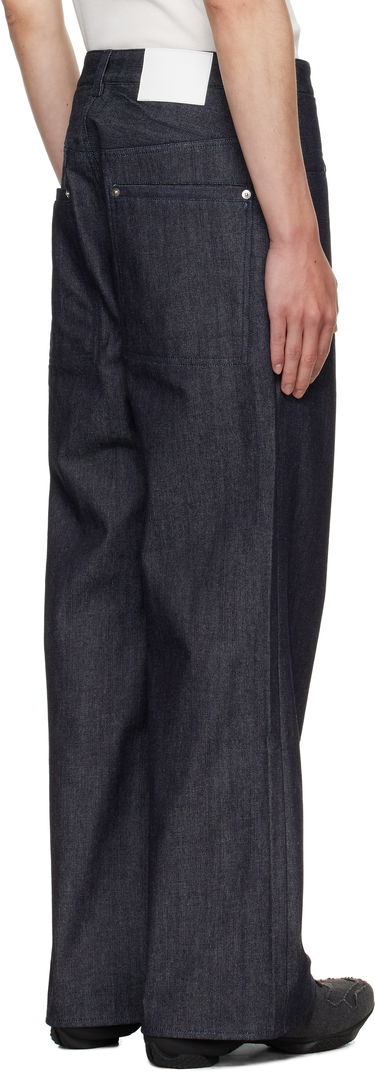Jeans sage NATION SAGE NATION Straight Rivet Jeans Blå | S133 STRAIGHT RIVET TROUSER DENI, 2