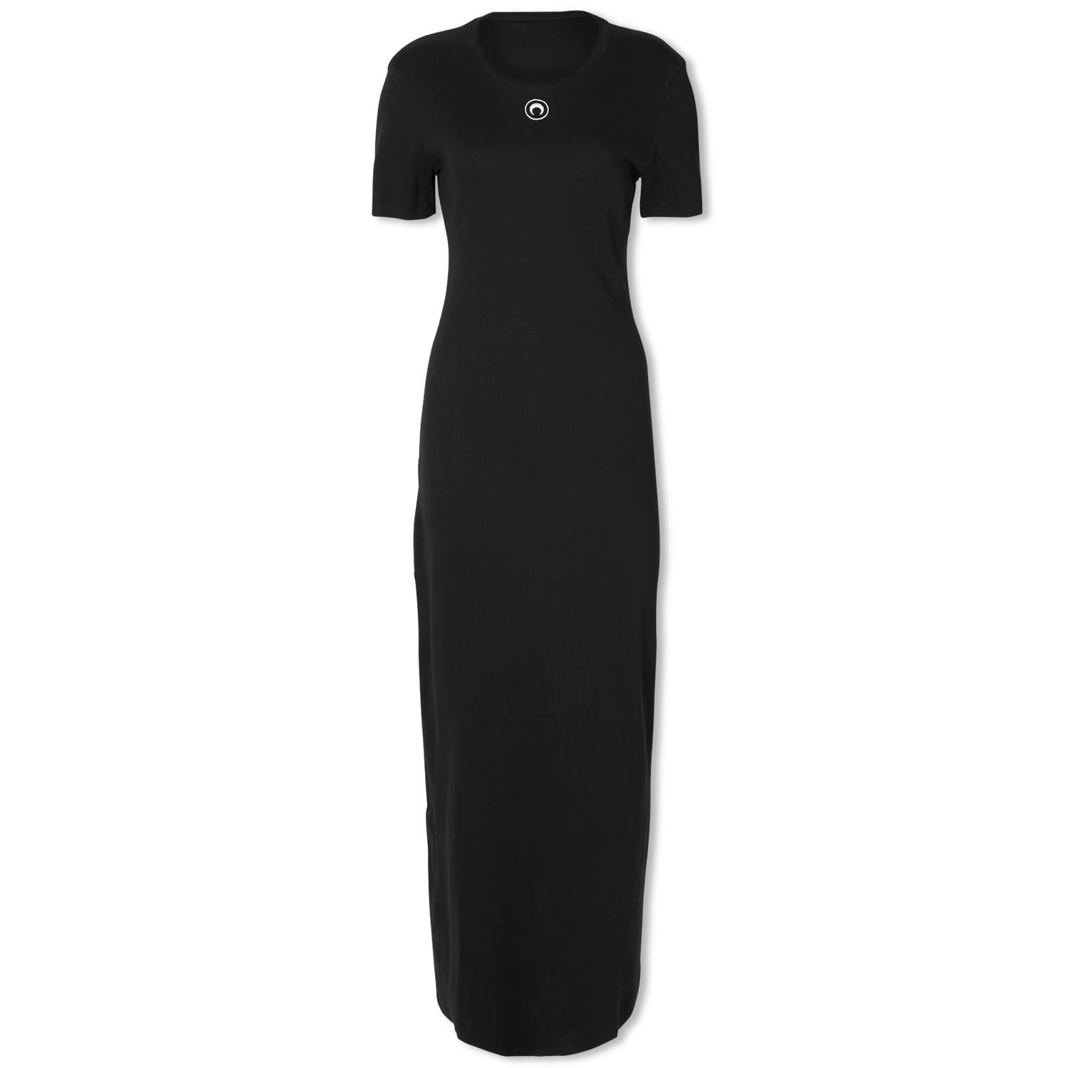 Kjole Marine Serre Organic Cotton Rib Tube Dress Sort | WDR057-BK99, 0