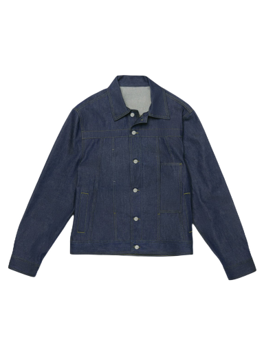 Skjorte Jacquemus Veste De Nimes Paneled Mørkeblå | 226DE013-1015-38A