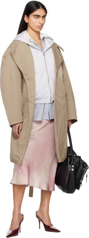 Trenchcoat Acne Studios Acne Studios Belted Trench Coat Beige | A90630-, 4