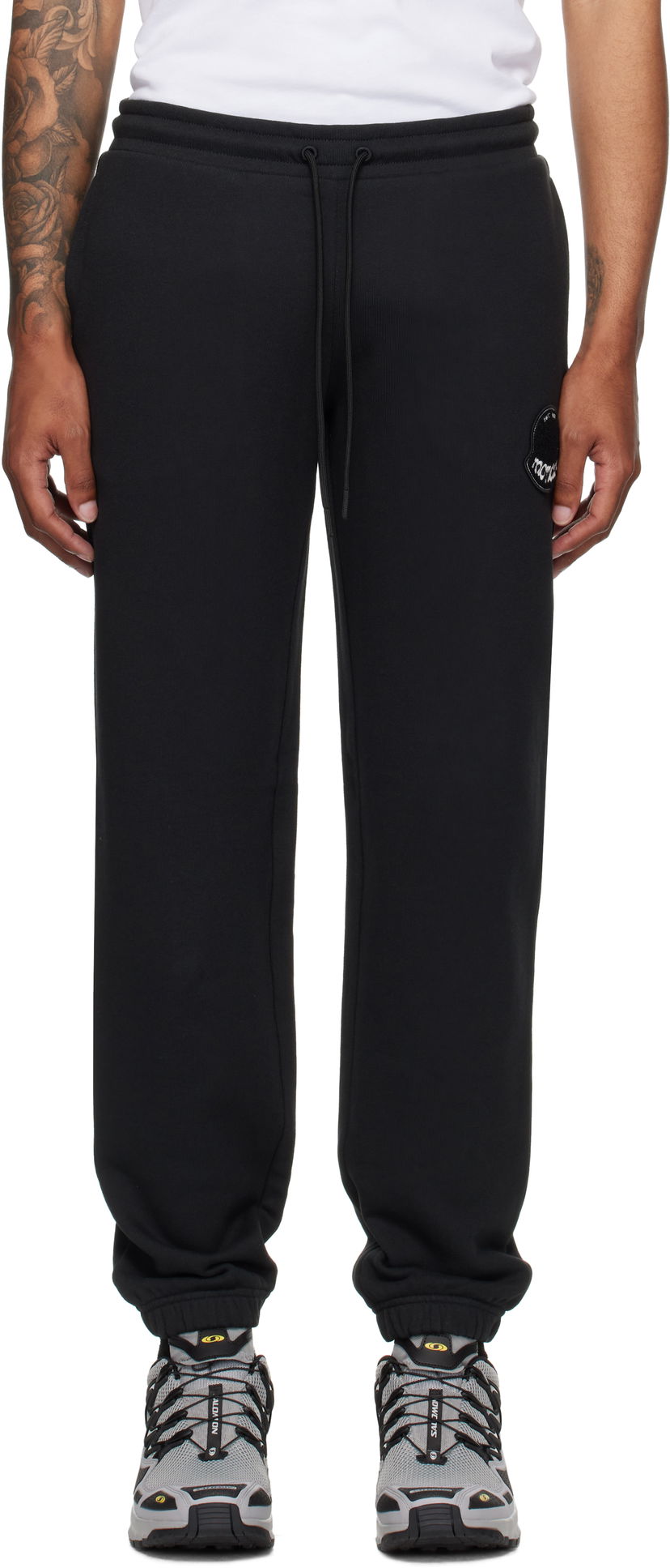Joggingbukser Moncler Moncler Archivio Creativo Sweatpants Sort | K20918H0000589AZU