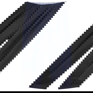 Bukser BEAMS Beams Plus 2 Pleat Chino Trousers, Size Small Mørkeblå | 3823-0097-874-79, 1