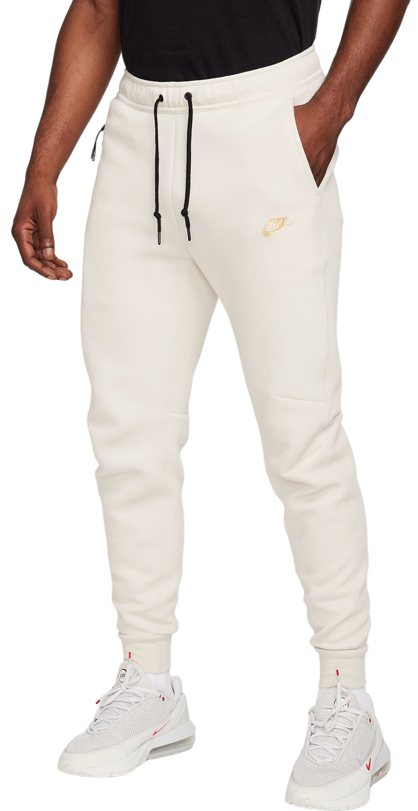 Joggingbukser Nike M NK TCH FLEECE JGGR Hvid | fz4710-104