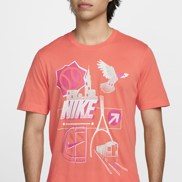 T-shirt Nike Court Dri-FIT Orange | FZ8109-643, 2