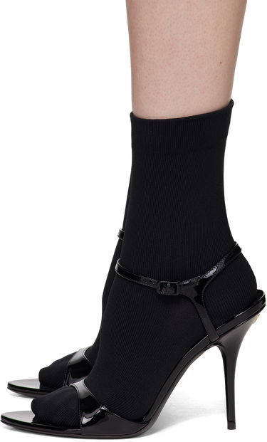 Sokker Balenciaga Balenciaga Avenue Sock 110 Heeled Sandals Sort | 810517 W12H2, 2