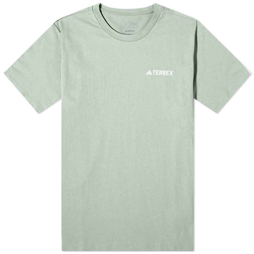 T-shirt adidas Originals TX GFX SS 230 T-Shirt Grøn | IS0283