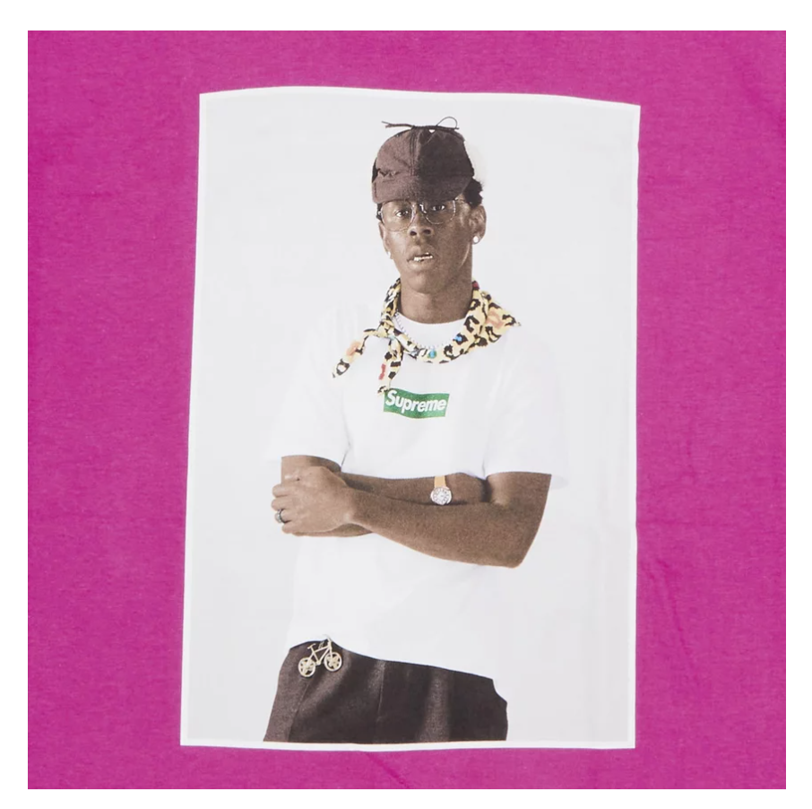 T-shirt Supreme Tyler The Creator Tee Magenta Lyserød | FW24T43 MAGENTA, 1