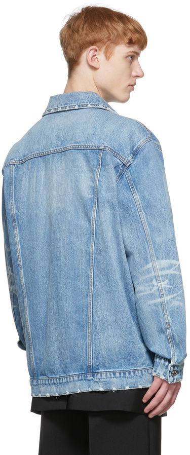 Jakke We11done We11done Trucker Denim Jacket Blå | WD-DJ1-22-354-U-BL, 2