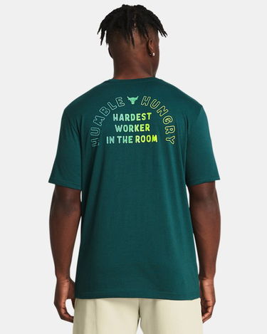 T-shirt Under Armour Project Rock H&H Kurzarm-Shirt mit Grøn | 1383229-449, 1