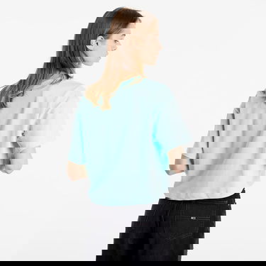 T-shirt Champion Rochester Logo Crop Top T-Shirt Turkis | 112652 S21 BS134, 3