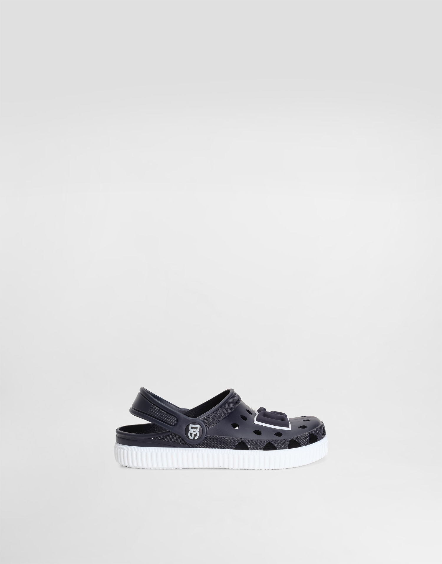 Tilbehør Dolce & Gabbana Dolce & Gabbana Slip-Ons With DG Logo Mørkeblå | DN0213AT07980650, 0
