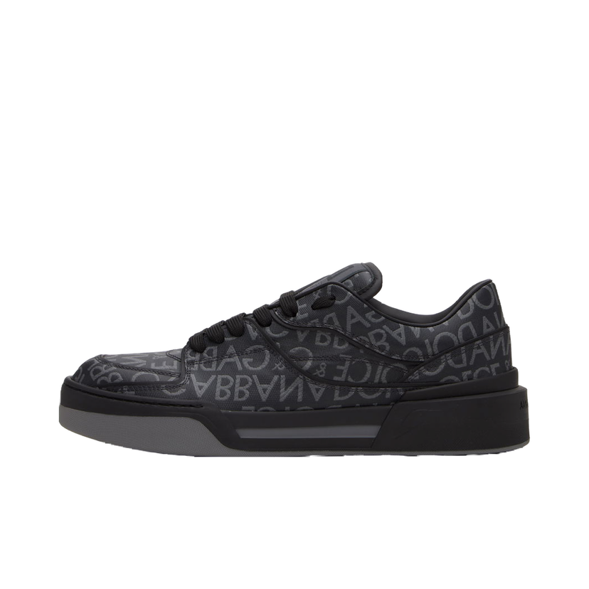 Sneakers og sko Dolce & Gabbana Black New Roma Sneakers Sort | CS2036AM924