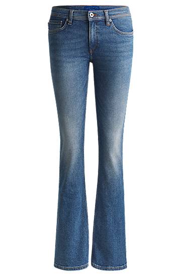 Jeans BOSS Comfort-Stretch Flared Jeans Blå | 50531823, 0