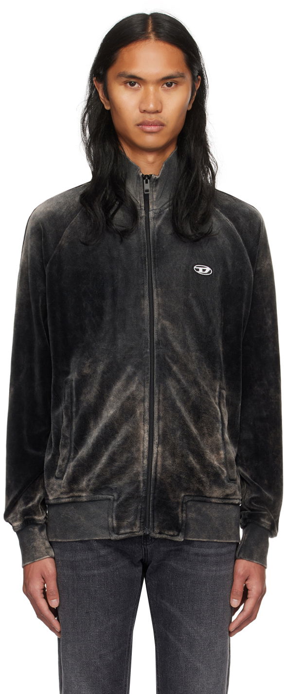 Sweatshirt Diesel S-Raband Track Jacket Grå | A112890BVFS900, 0