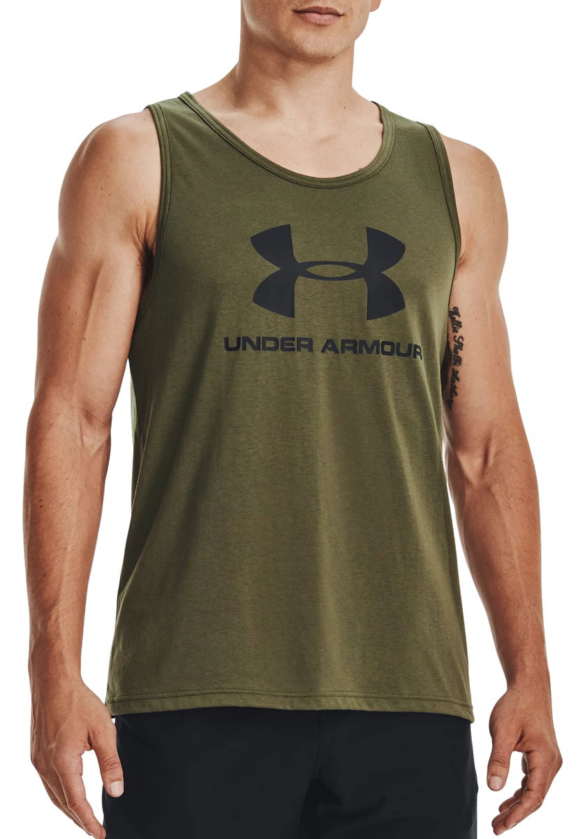 Tanktop Under Armour Men's Training Tank Top Grøn | 1329589-390