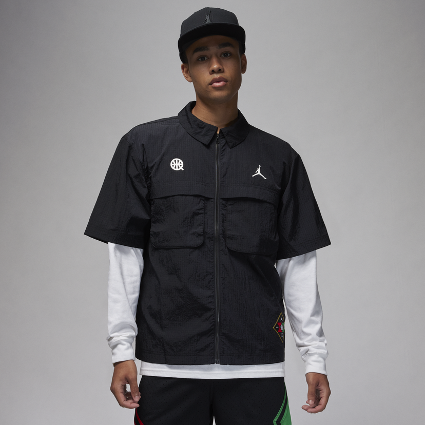 Skjorte Jordan Black Training Shirt Sort | FJ6989-010