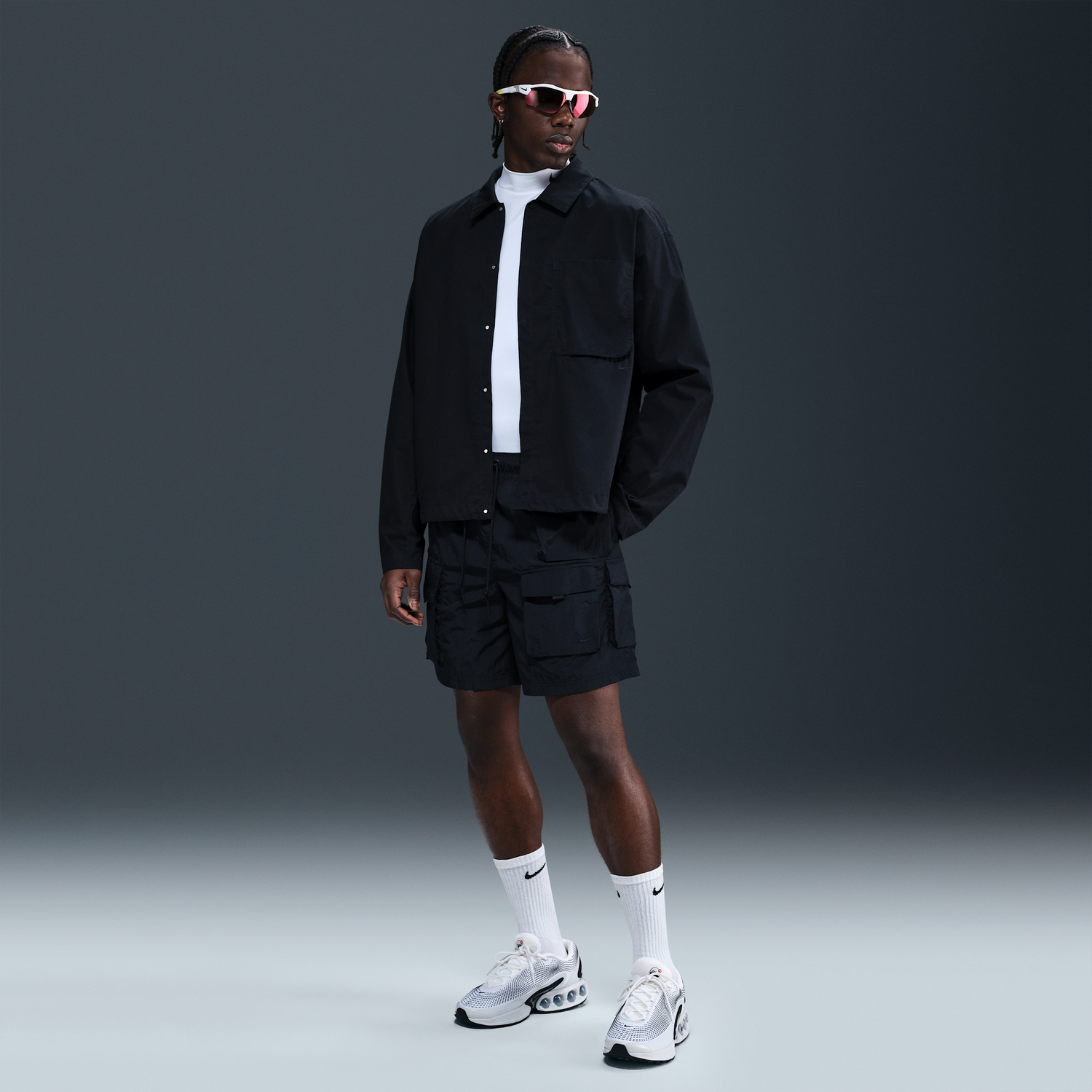 Shorts Nike Tech Woven Cargo Shorts Sort | HJ0677-010, 0