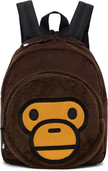 Rygsæk BAPE Baby Milo Boa Backpack Brun | 002BAK803005K, 0