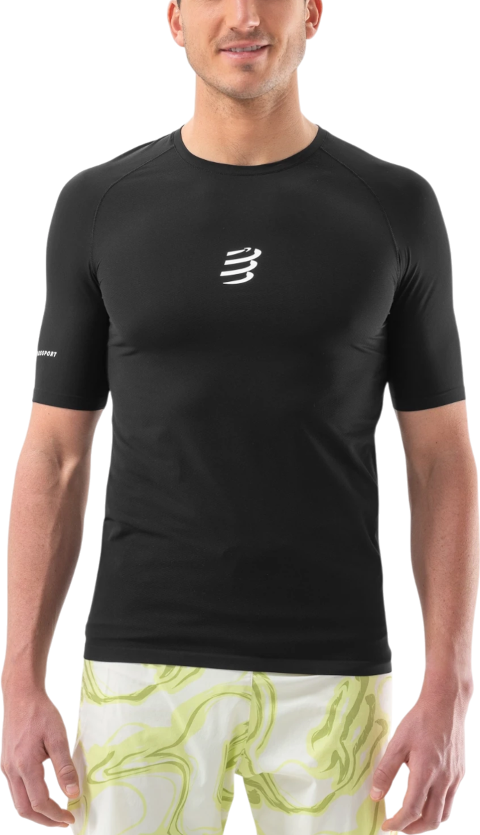 T-shirt Compressport Compressport Trail Racing Short Sleeve T-Shirt Sort | atsm3639-atsm3639000