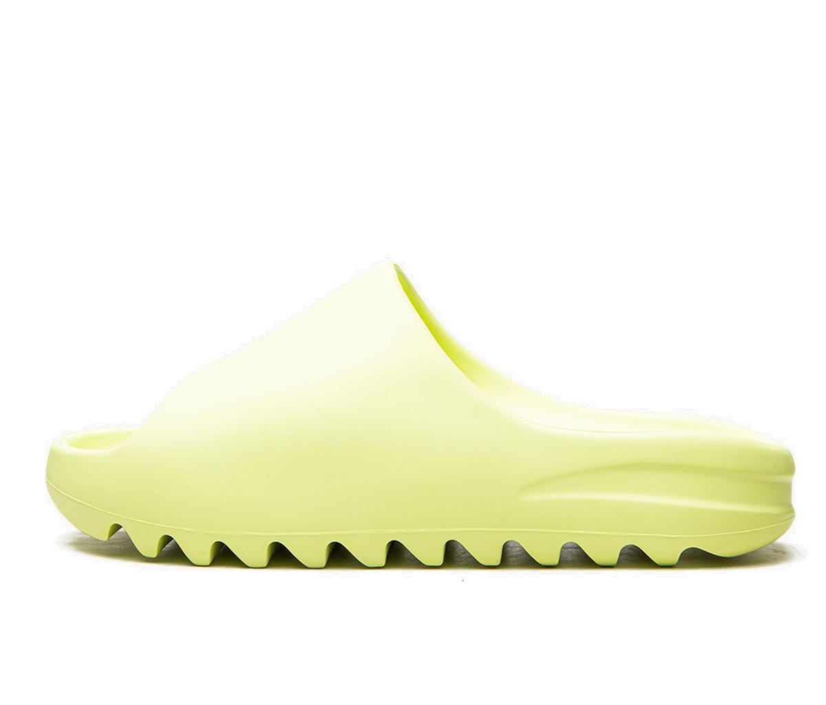 Sneakers og sko adidas Yeezy Yeezy Slide "Glow Green" Grøn | GX6138, 0