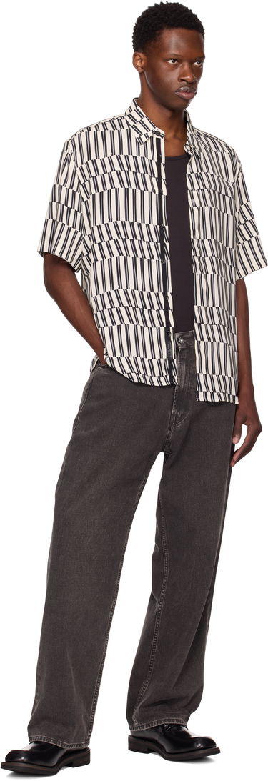 Skjorte rag & bone Rag & Bone Dalton Printed Short Sleeve Shirt Flerfarvet | MBW25PA026LVML, 3