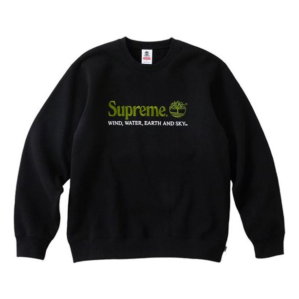 Sweater Supreme Supreme x Timberland Crewneck Sort | SUP-SS20-503, 0