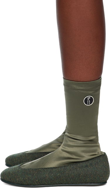 Sneakers og sko KIKO KOSTADINOV Kiko Kostadinov Proxima Low Ballerina Boots Grøn | KKWAW25FT04-196, 2